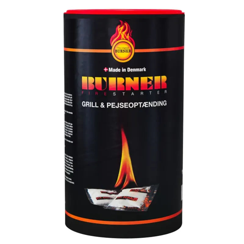 Tennposer i tønne 100 pk bio | Burner | Effektive opptenningsposer