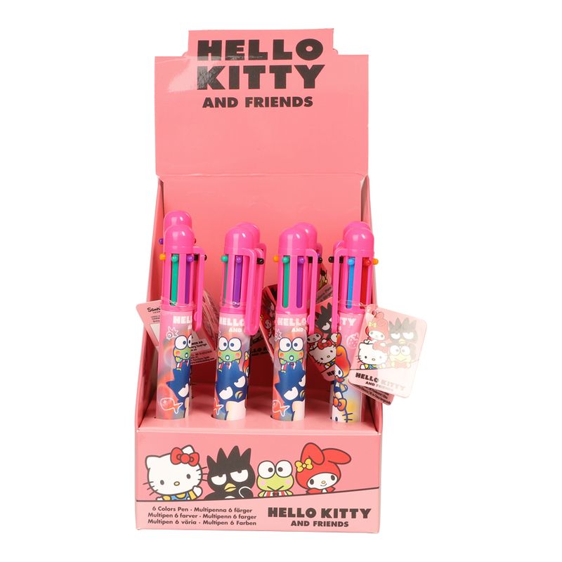 Hello Kitty Multifarget penn | 6 farger