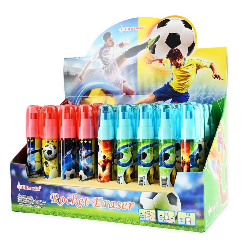 Viskelærpenn Fotballmotiv