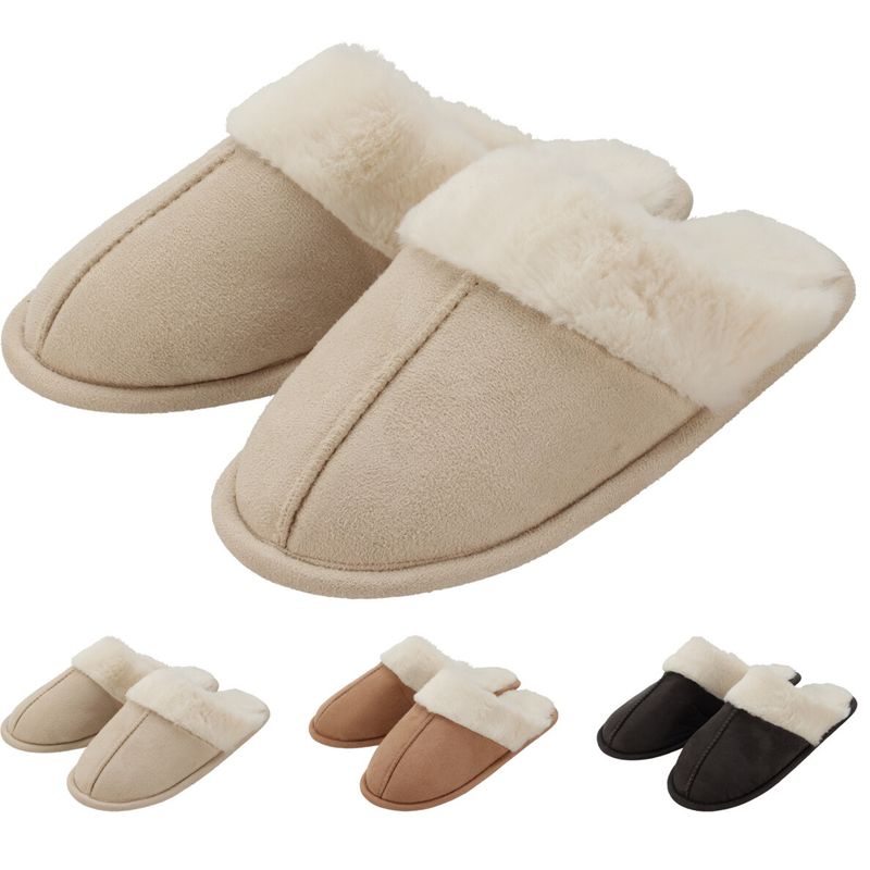 Moderne Tøfler Dame 36 - 41 | 3 farger