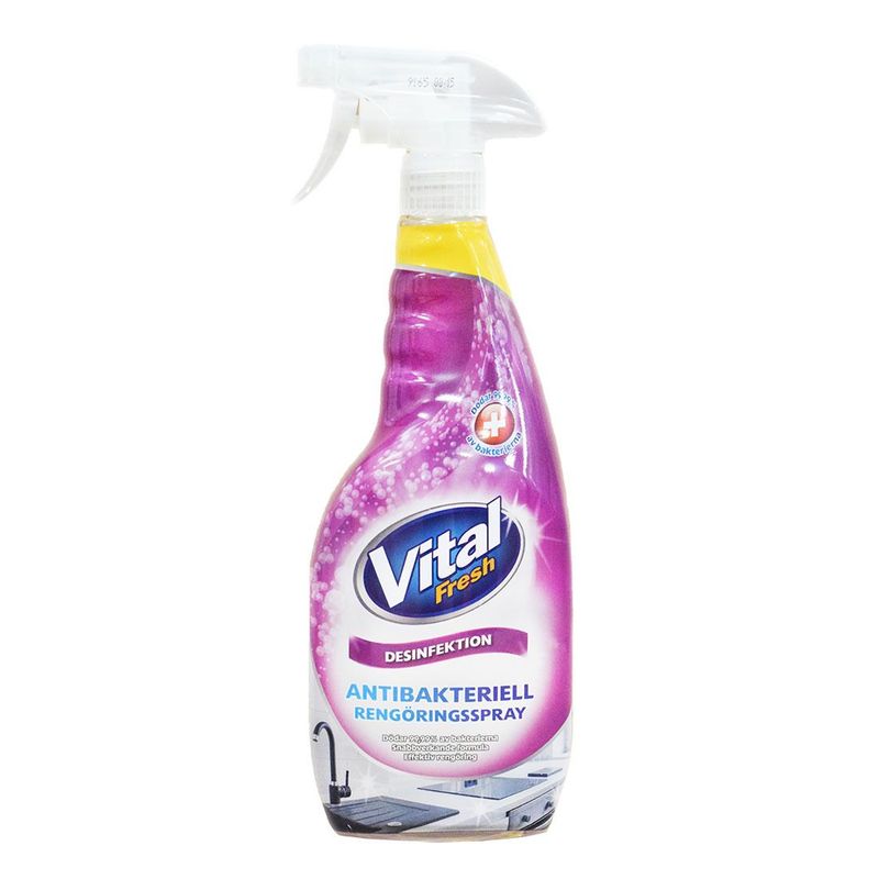 Vital Antibakteriell Rengjøringsspray 750ml | Desinfiserende Allrengjøring
