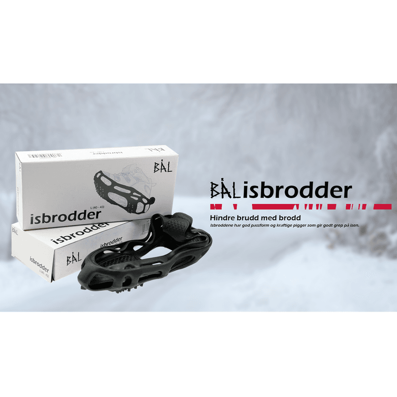 Kraftige Isbrodder 36 - 47 | BÅL