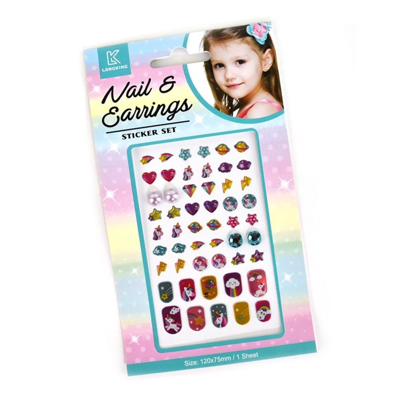 Klistreøredobber & Negler 52stk