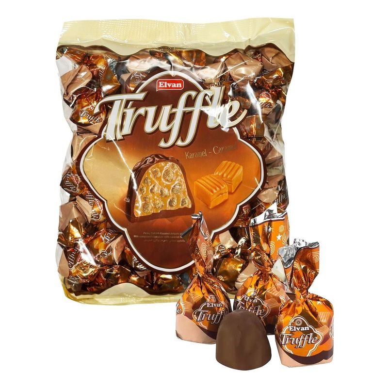 Elvan Karamelltrøffel Storpakk 1kg