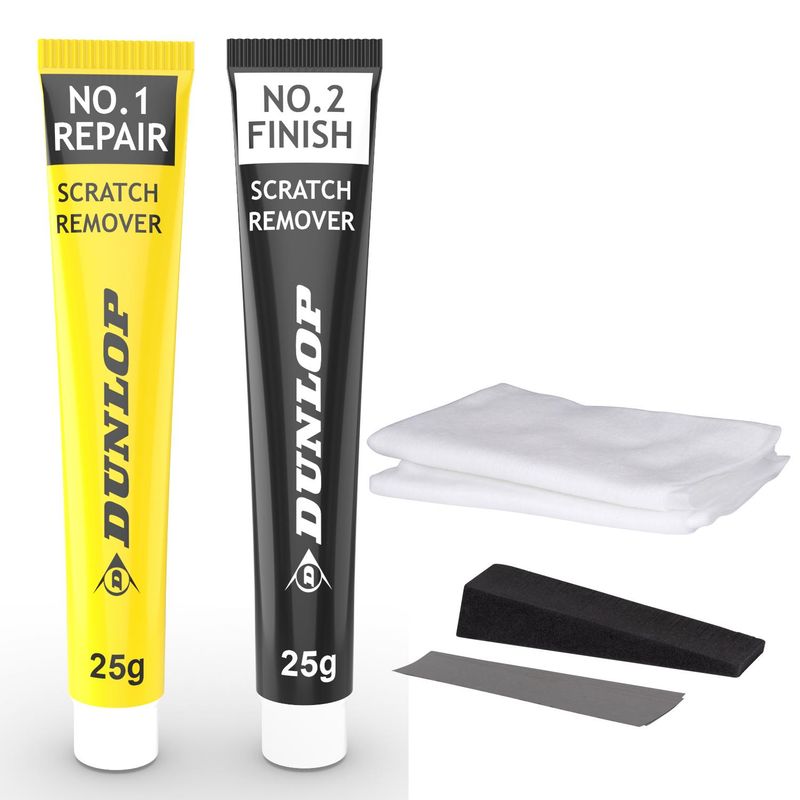 Dunlop Scratch Remover Set 9 - parts | Repair scratches in car paint