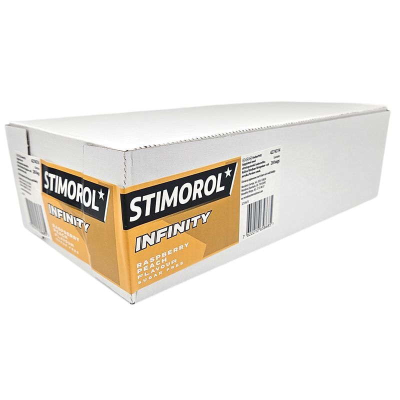 Stimorol Infinity Raspberry Peach 28x30g | Storpakk