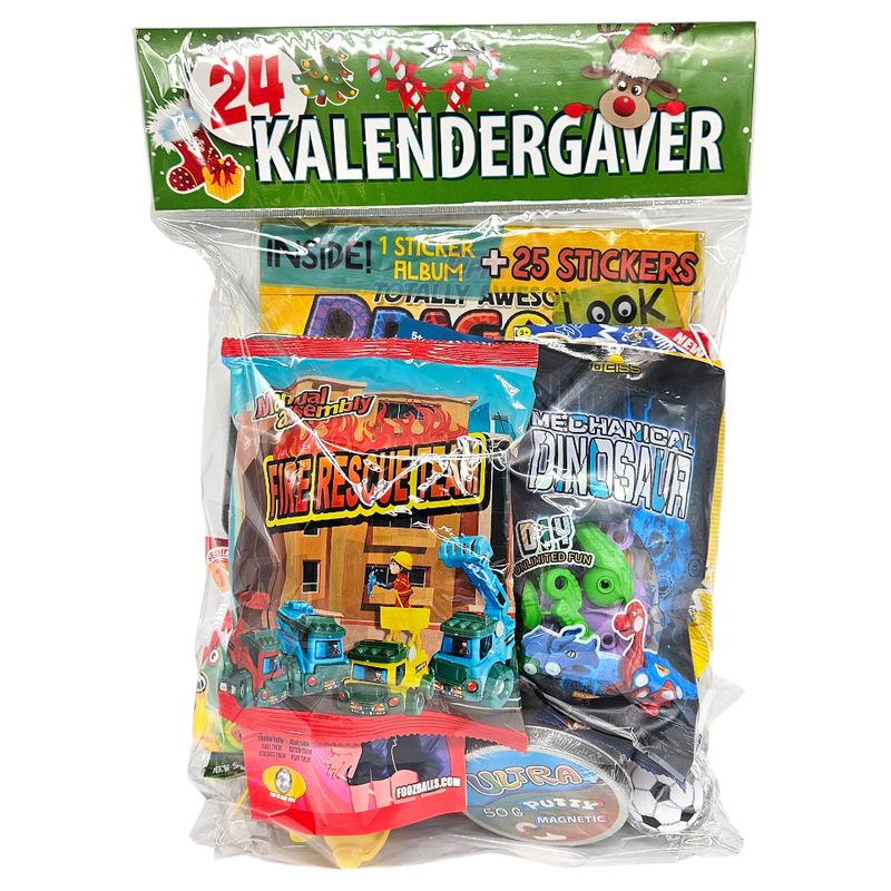 Kalendergaver 24stk smågaver | Grønn