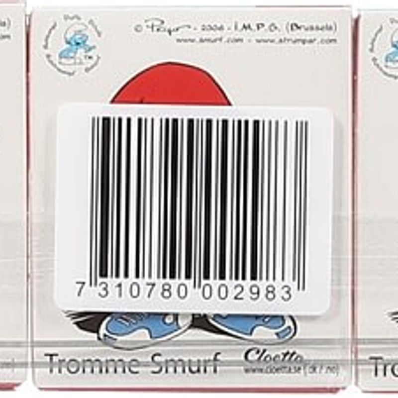 Smurf Pastiller 3pk 60g - Flere smaker