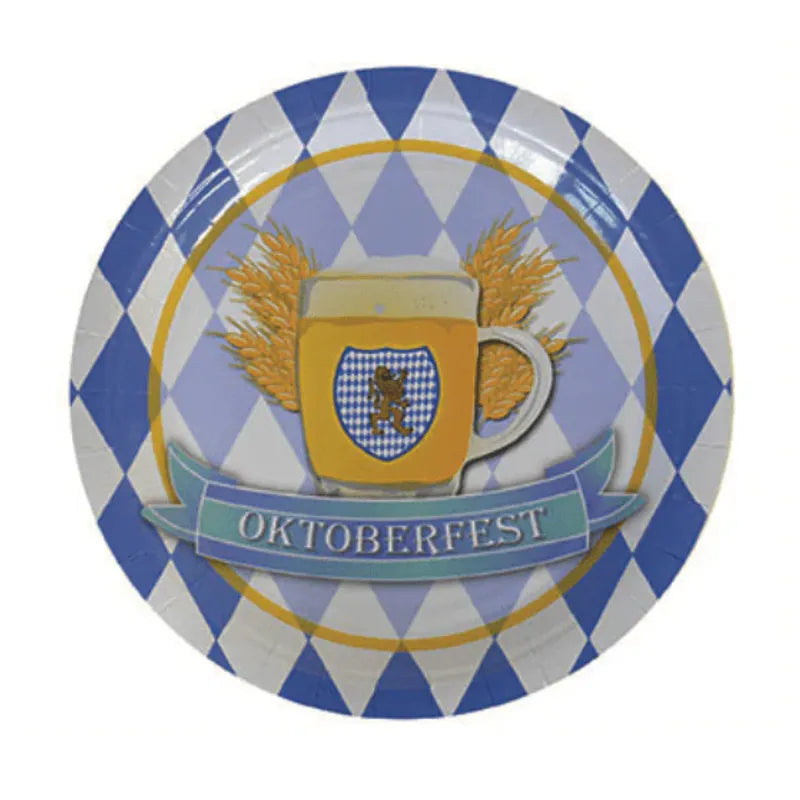 Tallerkener - Oktoberfest - 23cm - 8pk