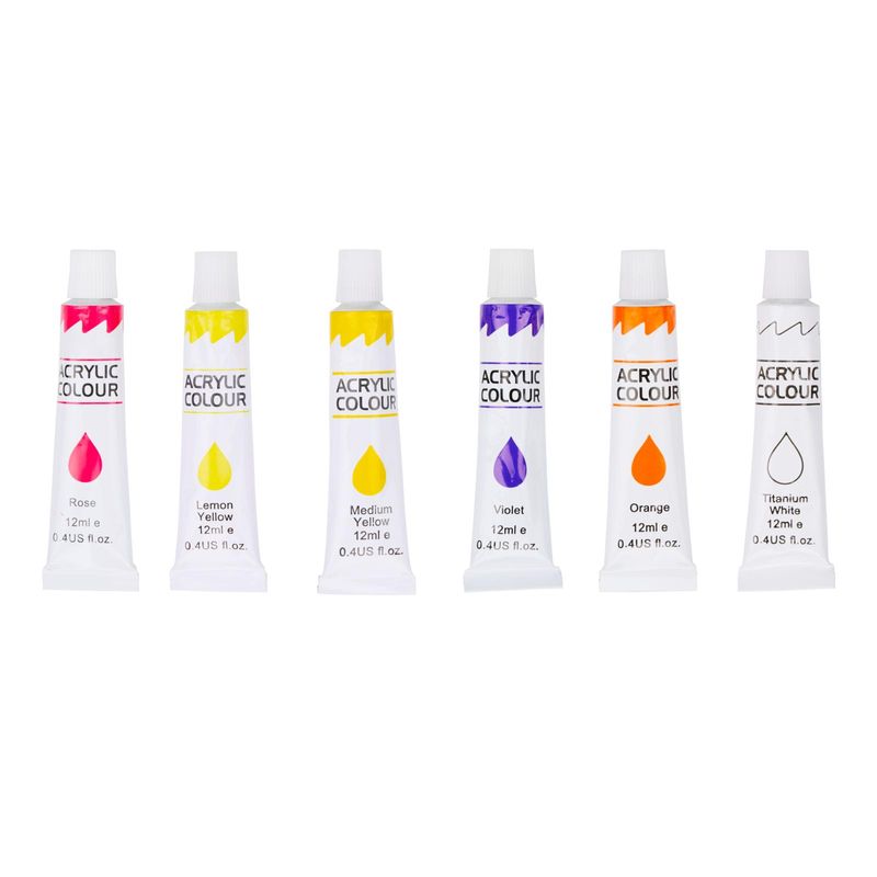 Artico Akryl Malingssett I Treboks 20deler