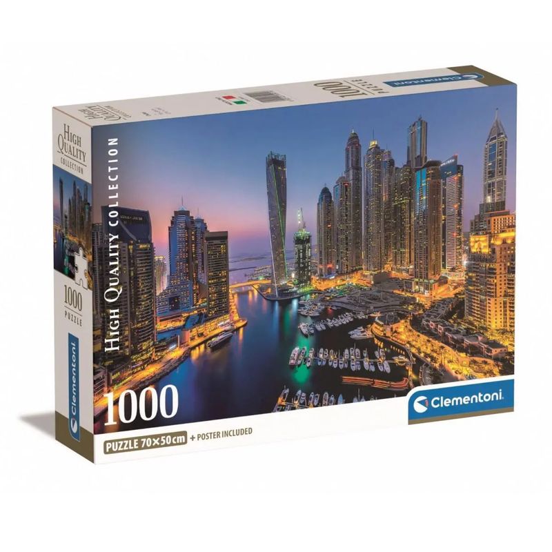 Clementoni Dubai puslespill 1000 brikker | 70x50cm