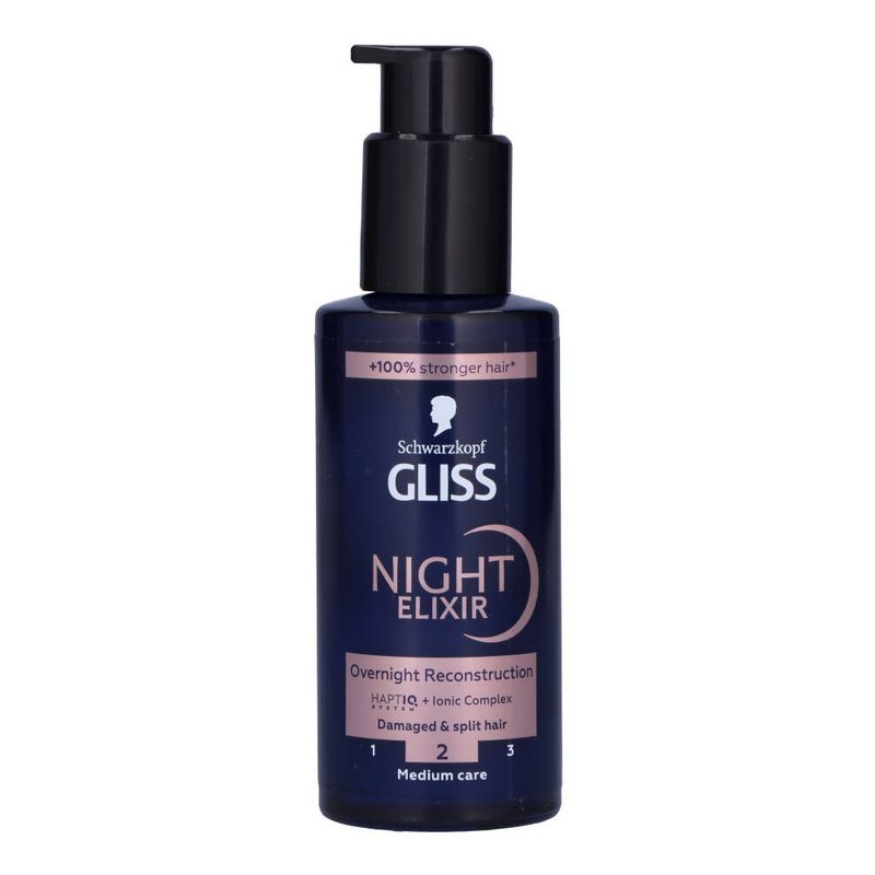 Schwarzkopf Gliss Night Elixir Medium Care 100 ml