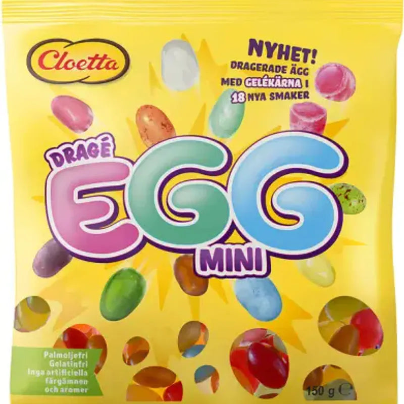 Cloetta Dragé egg mini 150g