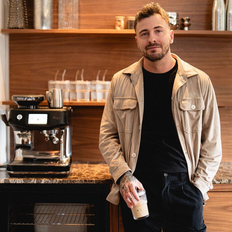 OlsenHome - Glasskopp med lokk og sugerør 6pk