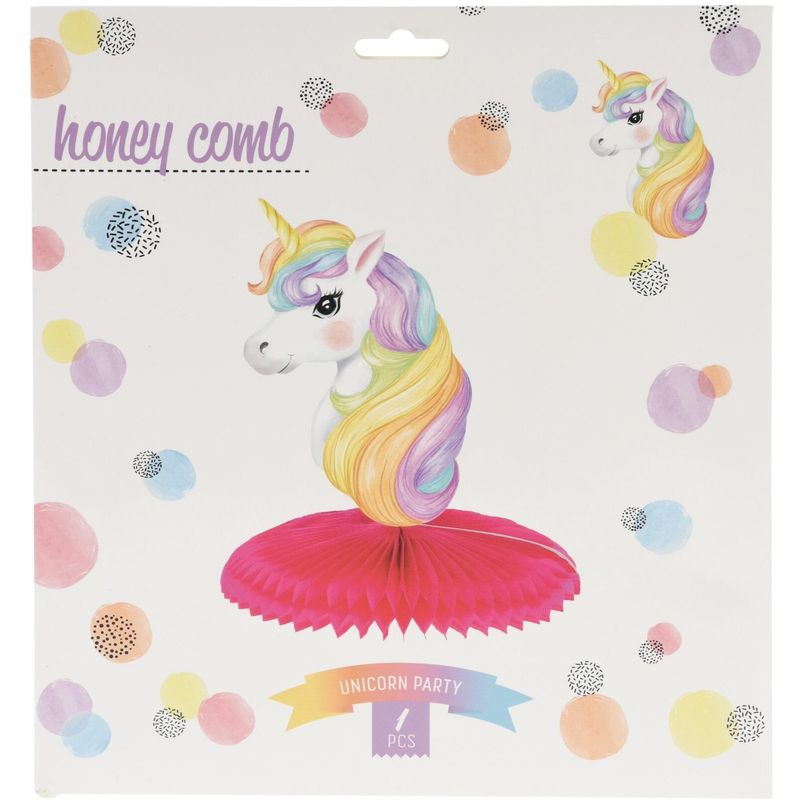 Enhjørning Borddekorasjon 25x22cm