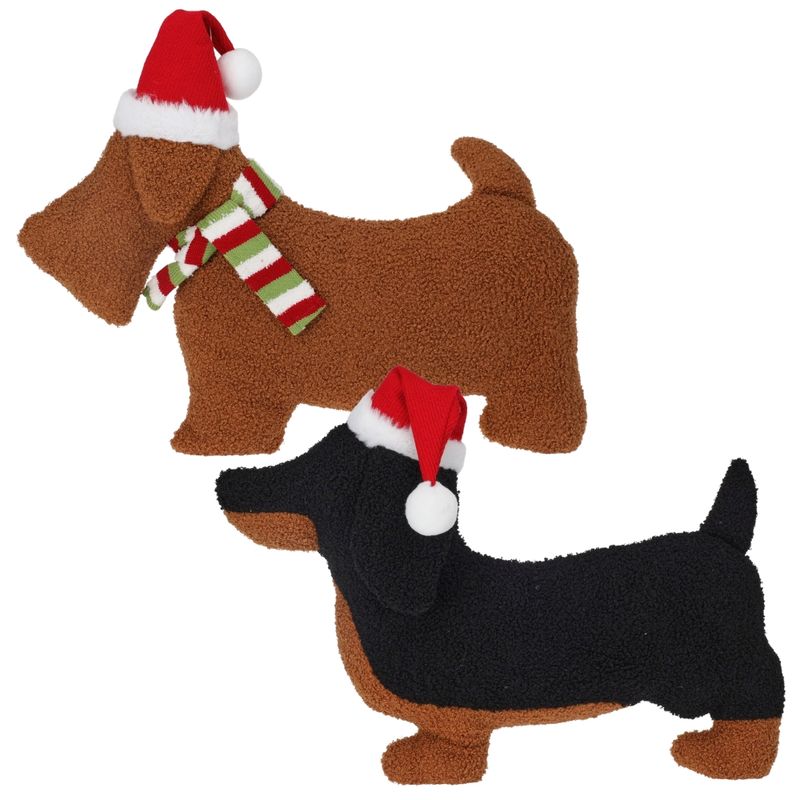 Hundebamse pute med nisselue 46cm | Cocker Spaniel eller Dachshund