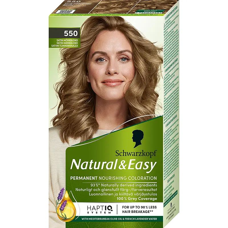Schwarzkopf Natural & Easy Hårfarge 550 Mørk blond