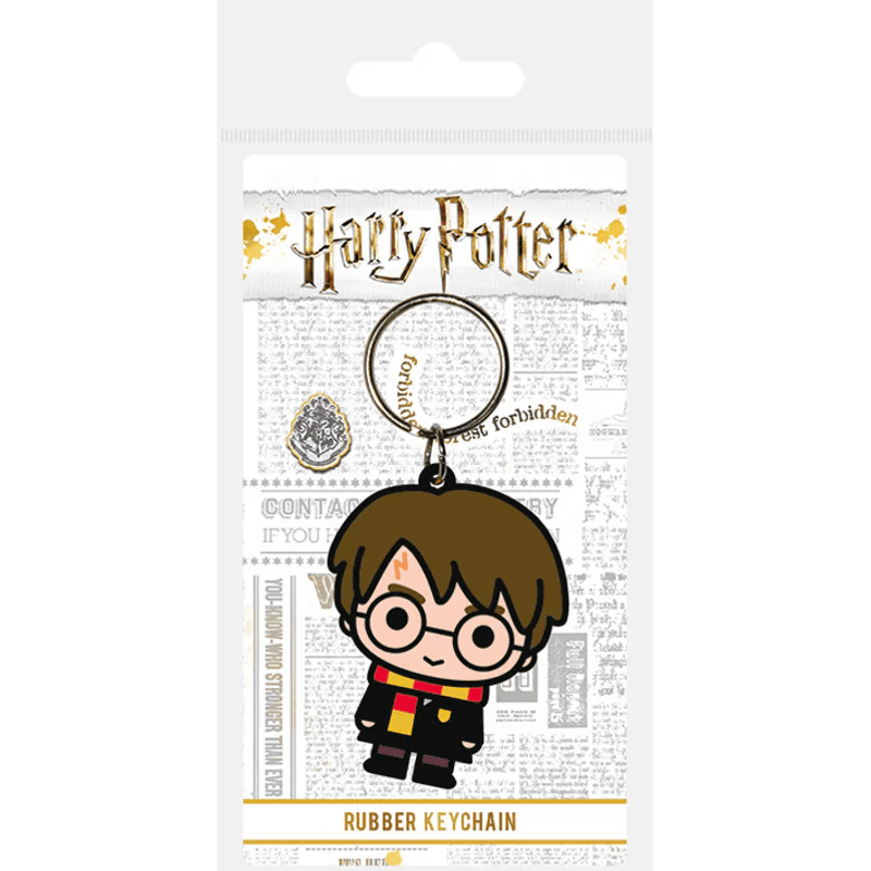 Harry Potter Nøkkelring Gummi 9cm