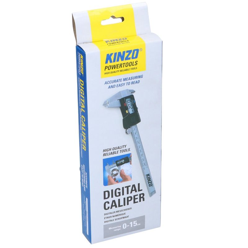 Kinzo Digital Skyvelære Metall