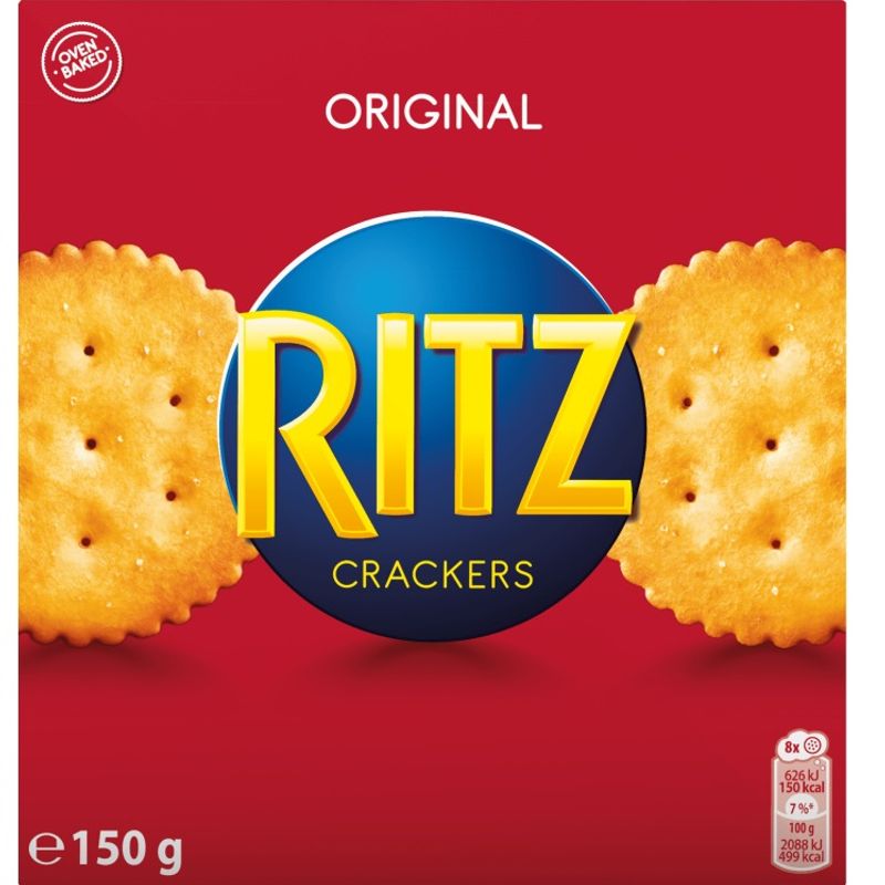 Ritz Kjeks Original 150g | Klassiske salte kjeks