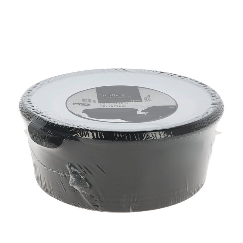 Airtight Oppbevaringsbokser 3pk | Excellent Houseware