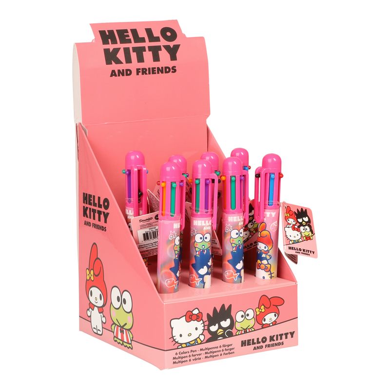 Hello Kitty Multifarget penn | 6 farger