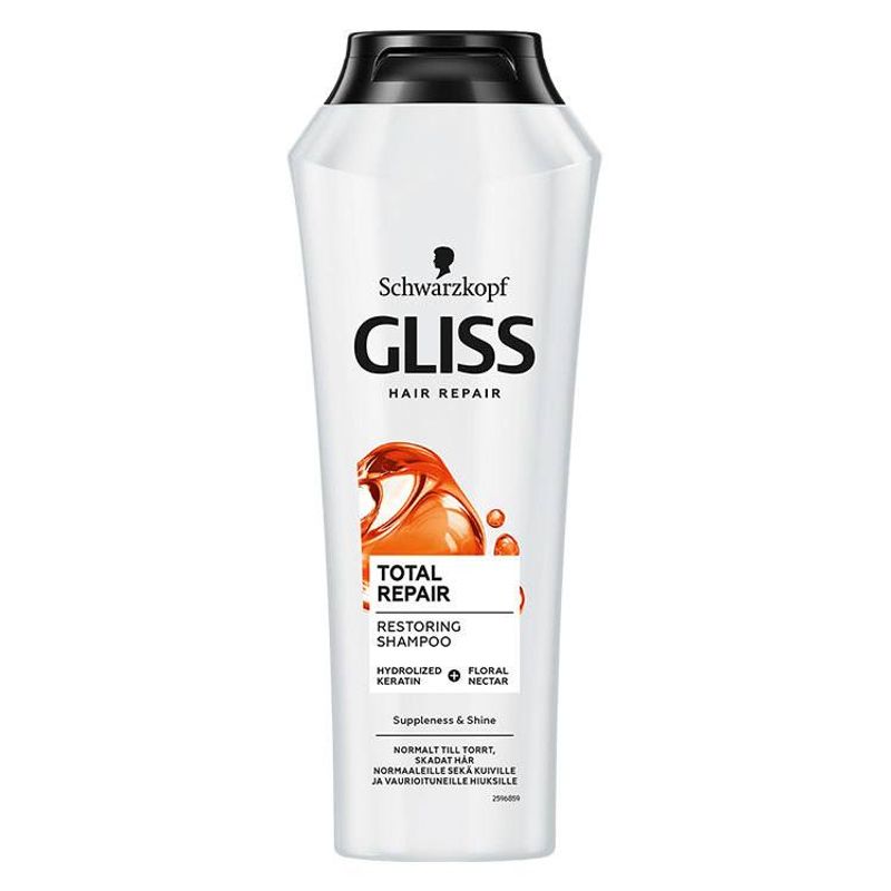 Schwarzkopf Gliss Total Repair Shampoo 250ml