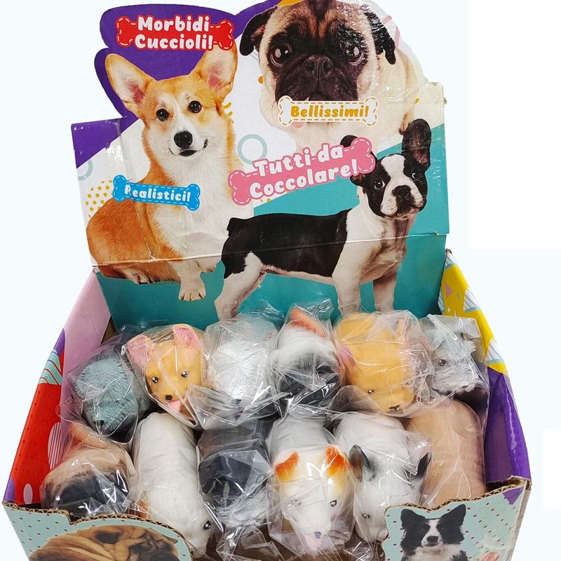 Stretchy Hund 9cm | Assorterte raser