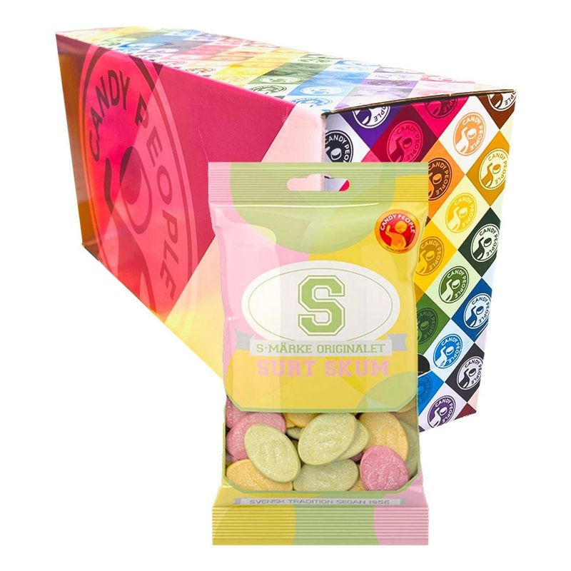 S‑Merke Surt Skum Storpakning 14×70g