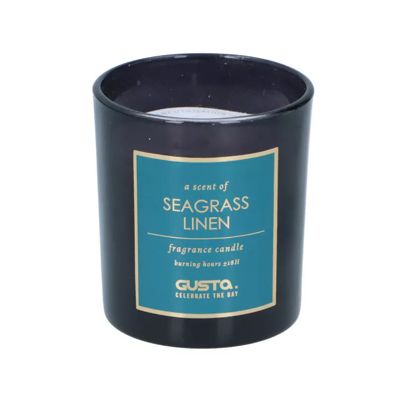 Duftlys Seagrass Linen |18t | Glasskrukke