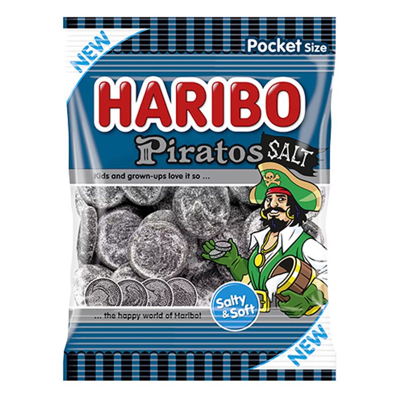 Haribo Piratos Salt 70 g
