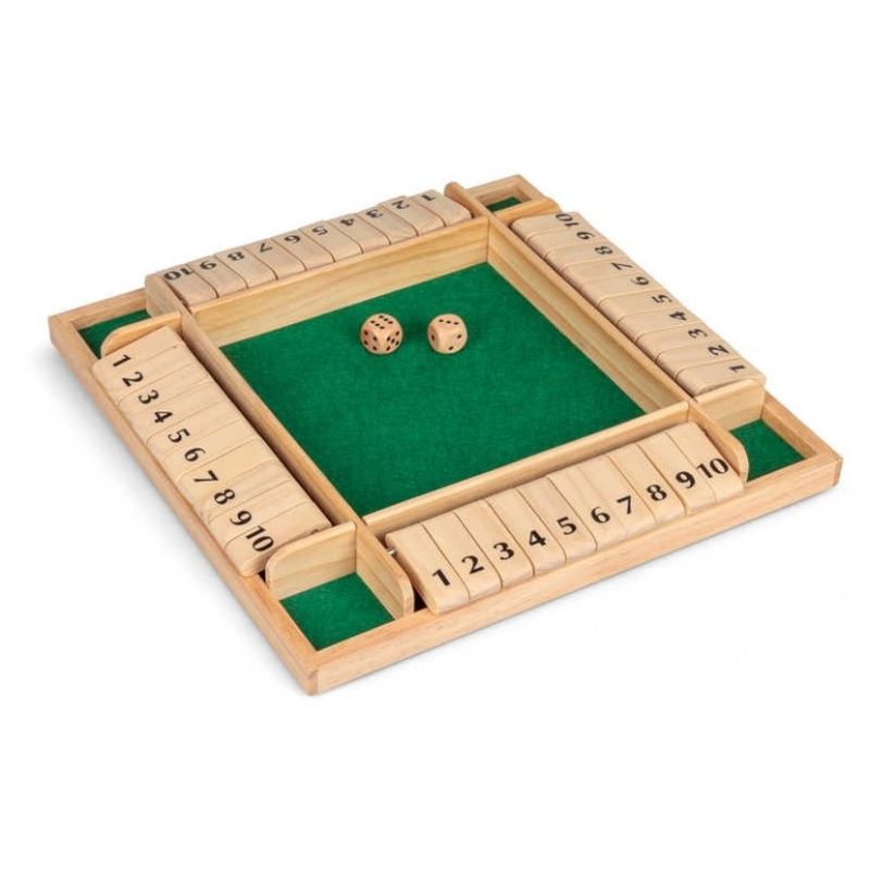 Shut The Box for 4 spillere