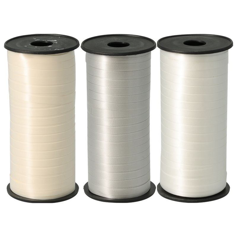 Gavebånd 100mx5mm | Metallic | 3 farger