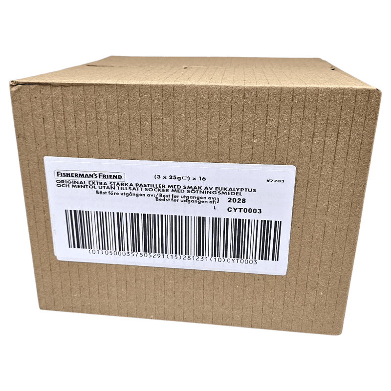 Fisherman's Friend Original 16x3pk | Storpakk (48 poser)