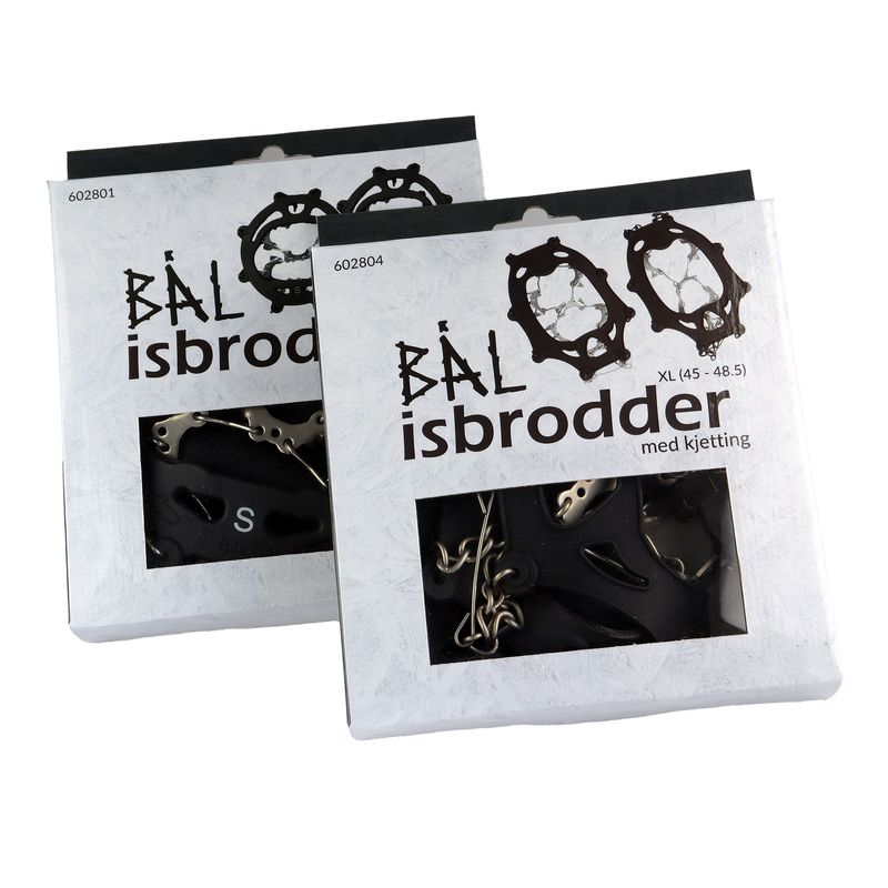 BÅL Isbrodd m/kjetting Størrelser fra 36 - 48.5