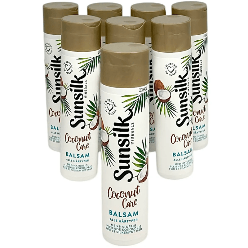 Sunsilk Minerals Coconut Care Balsam 8x250ml | Storpakk