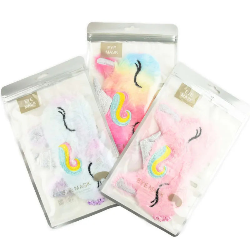 Sovemaske Enhjørning 3ass