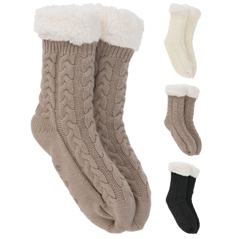 Varme Kosesokker Dame| 3 farger