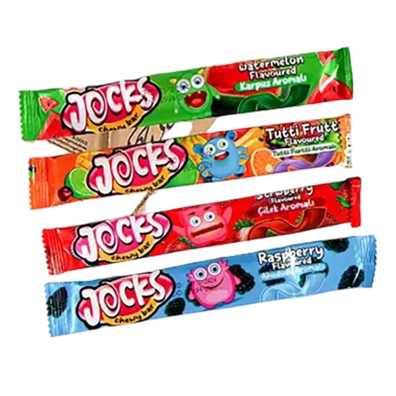 Jellioo Jocks Chewy Bar Fruktkarameller 3kg | Storpakk