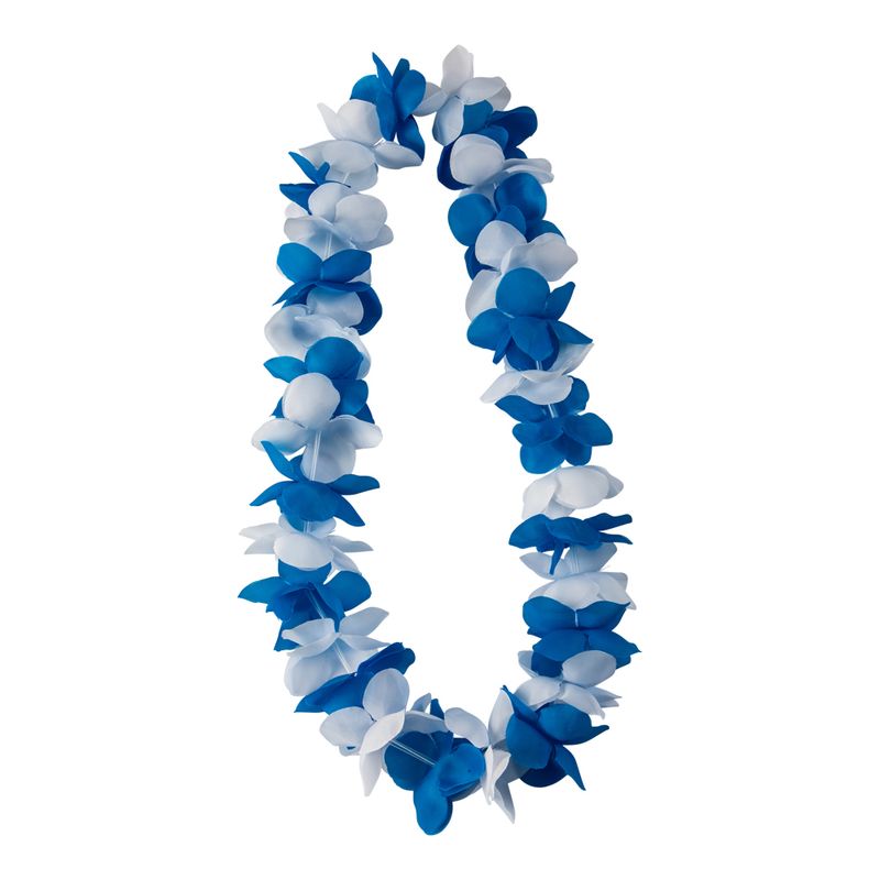 Hawaiikrans Blå/Hvit Oktoberfest