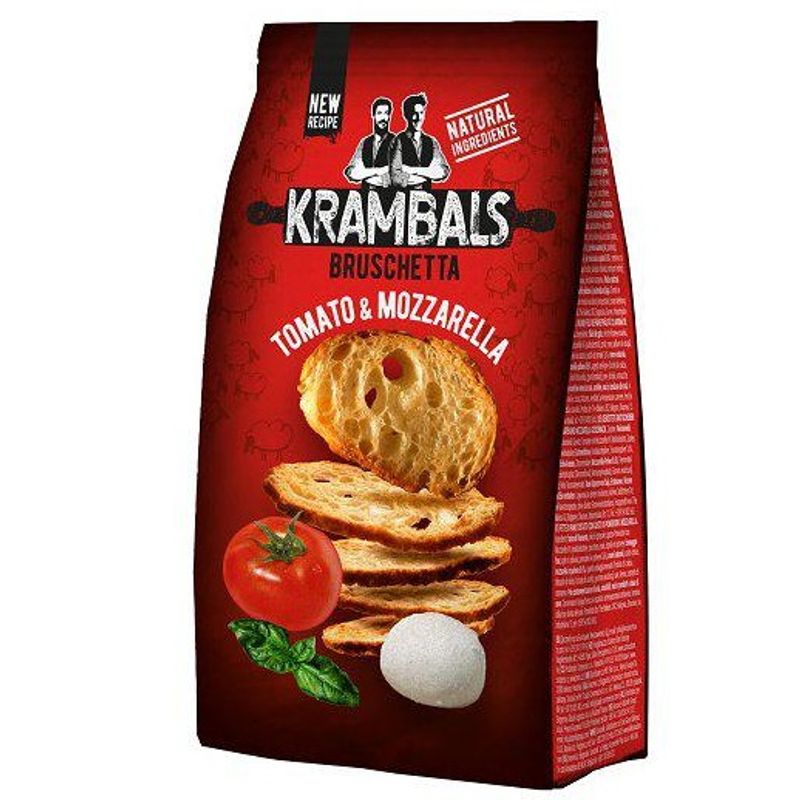 Krambals Bruschetta Tomato & Mozzarella 70g