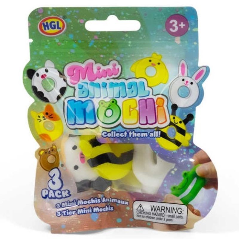 3pk Mini Mochi Donut Skviseleke | HGL
