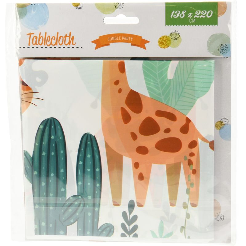 Bordduk Plast Safari Tema 220x130cm