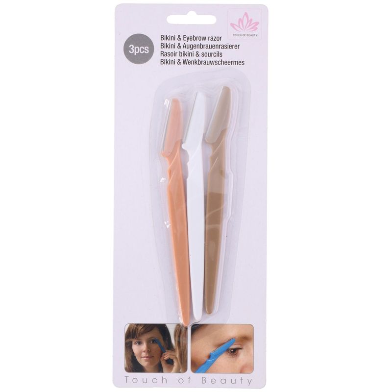 Eyebrow Razors 3pk Detailed Styling | Lifetime