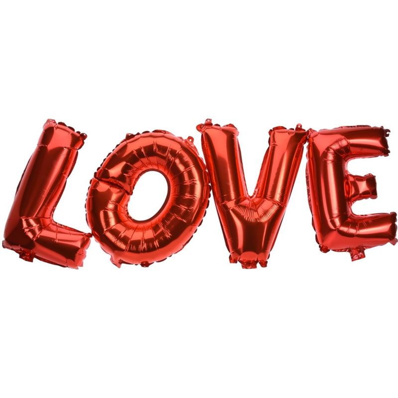 Love Folieballonger 40cm