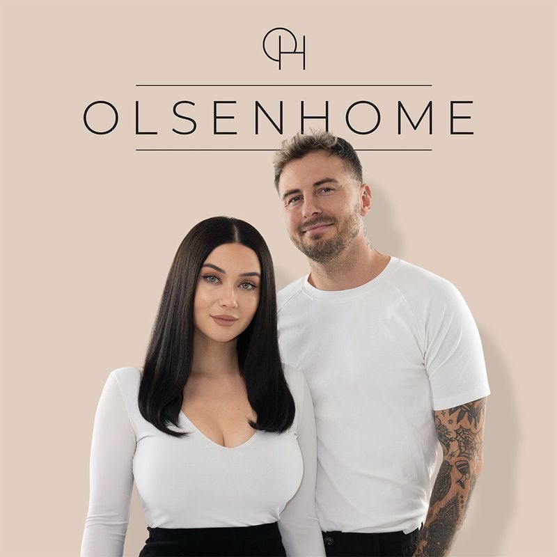 OlsenHome baderomssett | 3 deler | Stilrent og funksjonelt