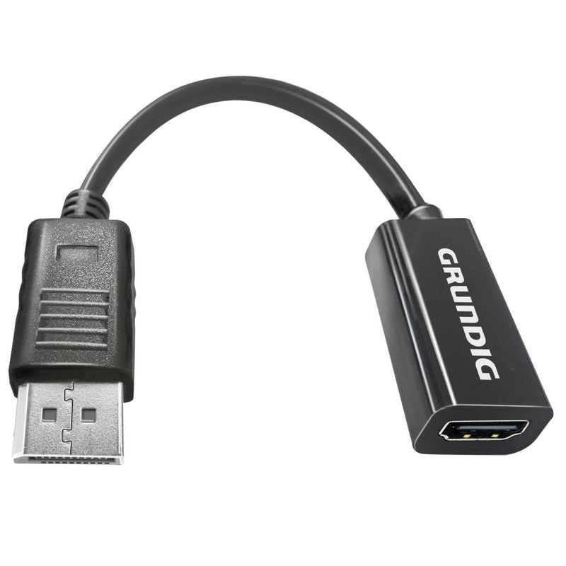 Grundig Adapter DisplayPort til HDMI | 0,2m Kabel