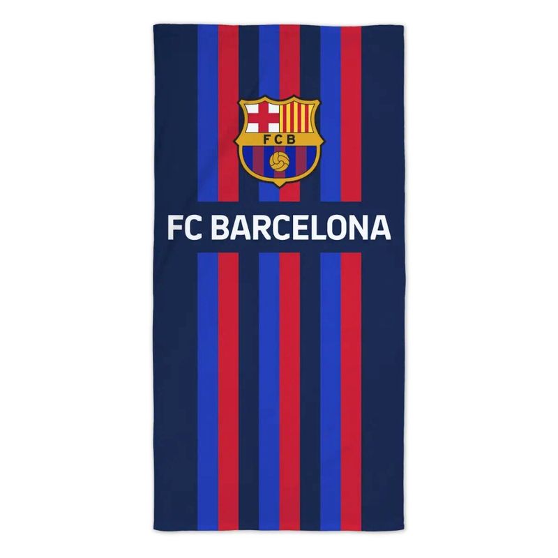 Barcelona Badehåndkle 70x140cm | Offisiell supporterdesign