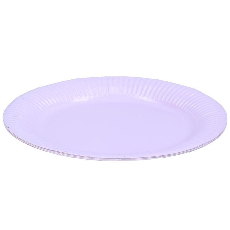 Engangstallerken papp 23cm pastell 6pk | Fest og bursdag