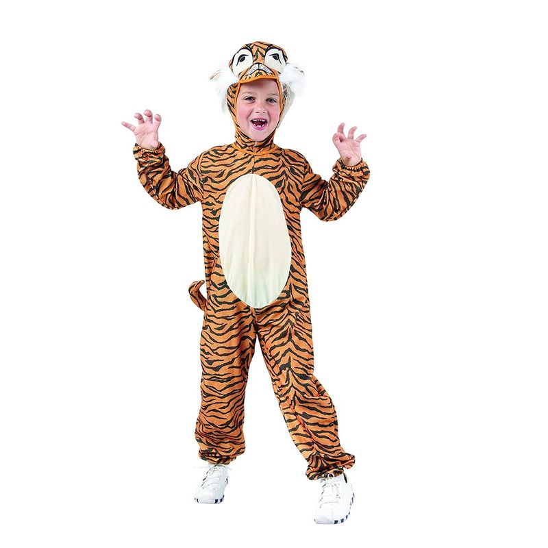Tigerkostyme barn - Flere størrelser
